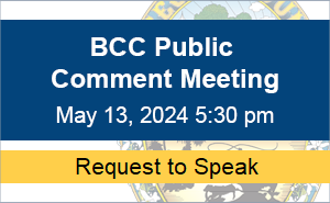 Public Comment Meeting Request to Speak