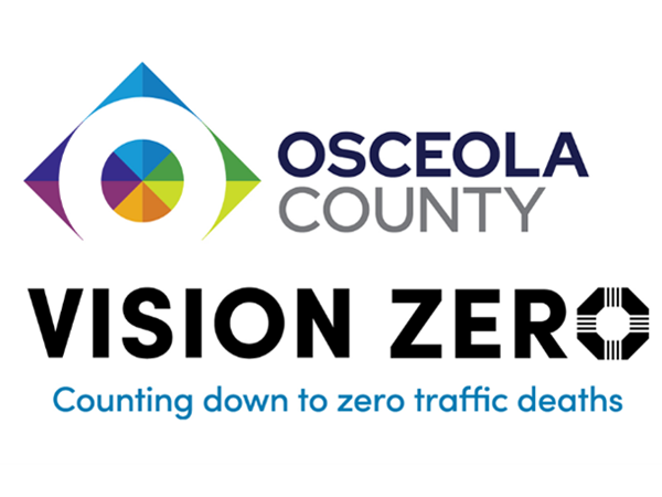 Osceola County Vision Zero. Counting down to zero traffic deaths.