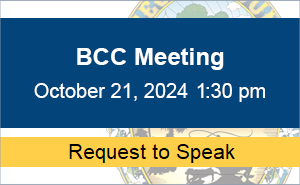 BCC Meeting Request to Speak