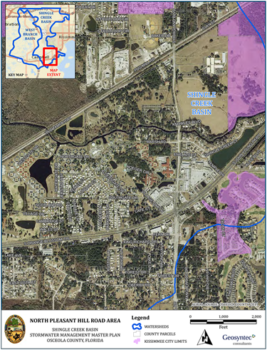 North Pleasant Hill Road Form Map