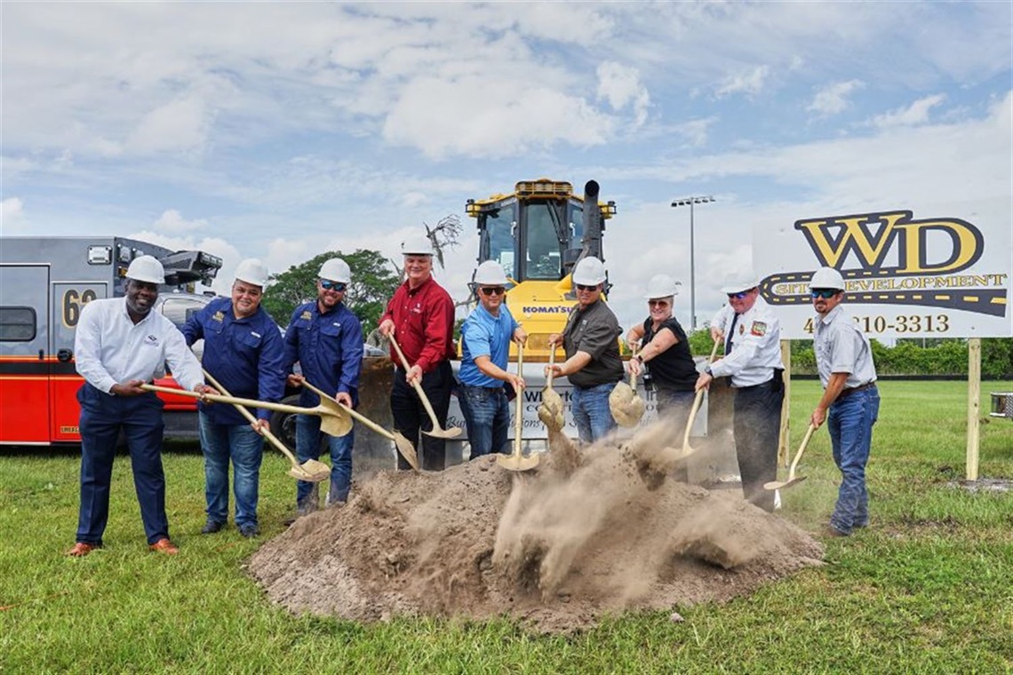 05/26/22 Osceola County broke ground Thursday on Station 67 on Boggy Creek Road.