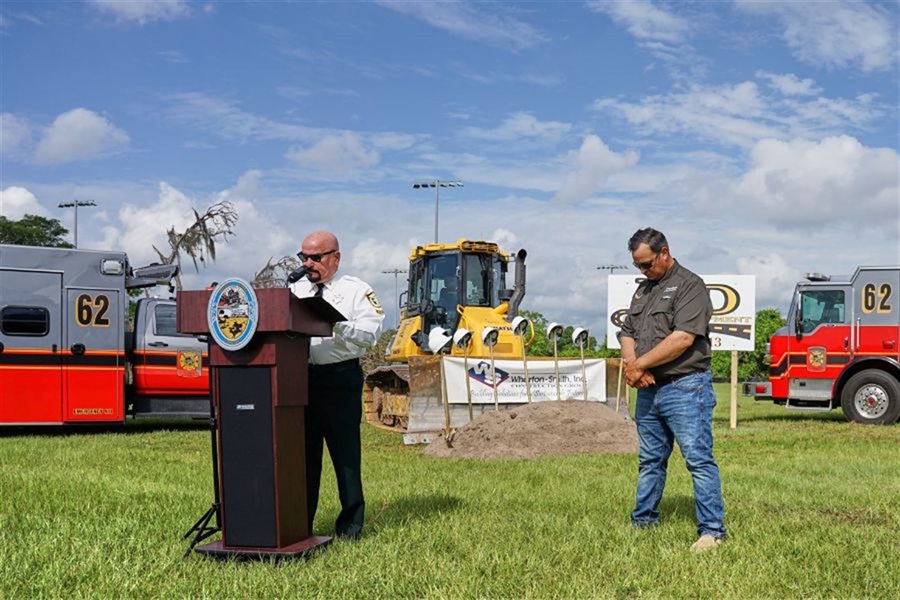 05/26/22 Osceola County broke ground Thursday on Station 67 on Boggy Creek Road.