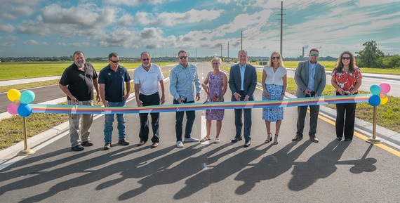 Osceola County Board of County Commissioners Opens Neovation Way Ribbon Cutting